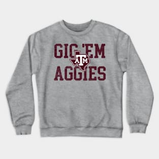 Gig Em Texas Crewneck Sweatshirt